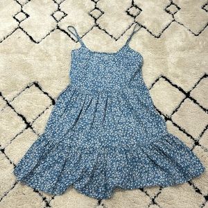 Blue Floral Dress